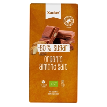 Xucker Bio Vollmilch Schokolade Tafel 80g