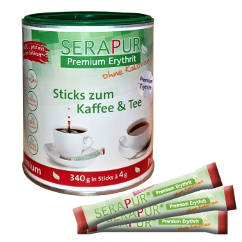 Sticks Premium Erythrit Serapur Zuckerersatz