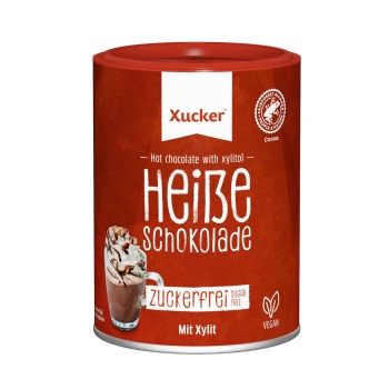 Xucker 200g Heiße Schoki Trinkschokolade mit Xylit